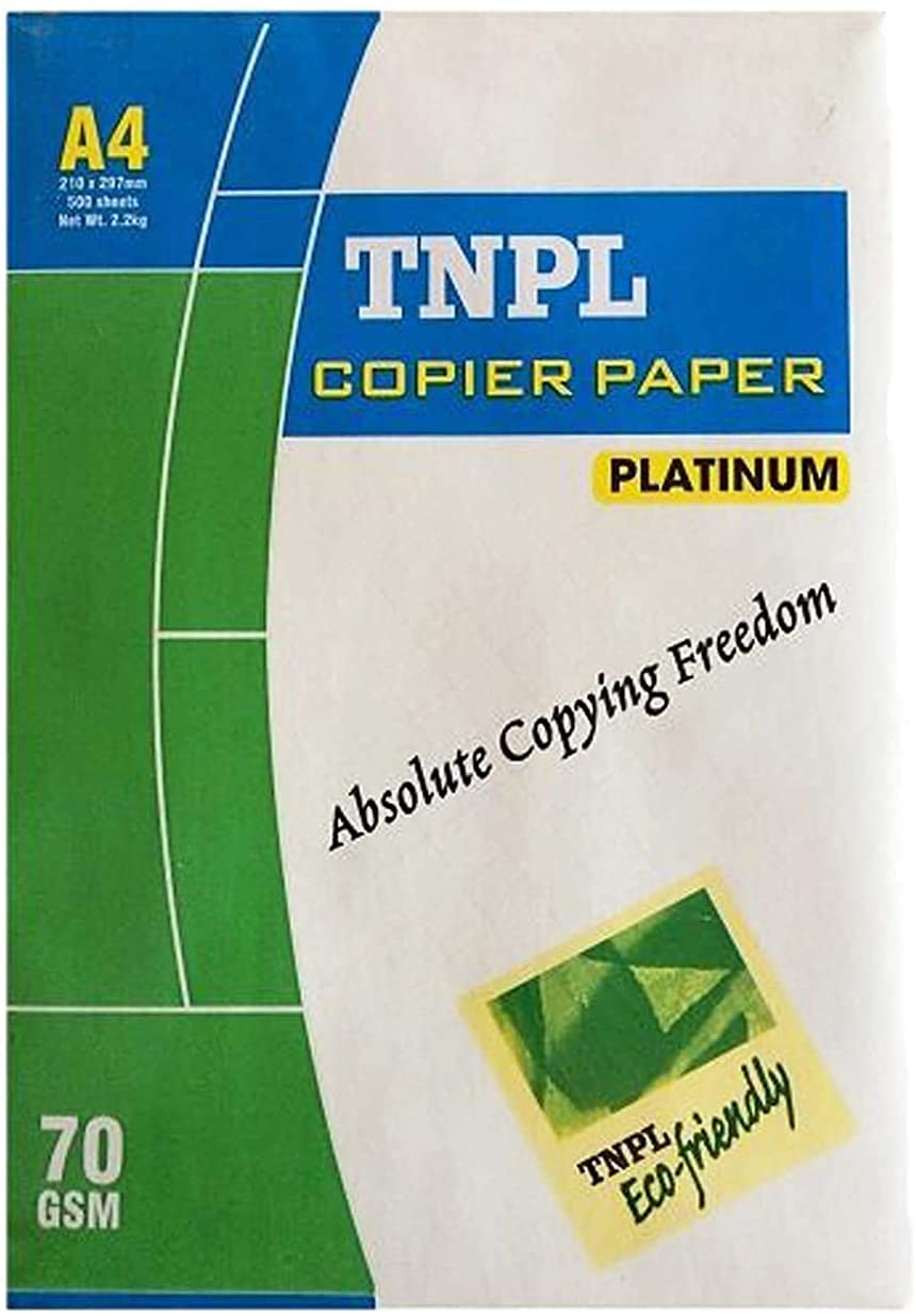 TNPL A4 White Paper 70 GSM