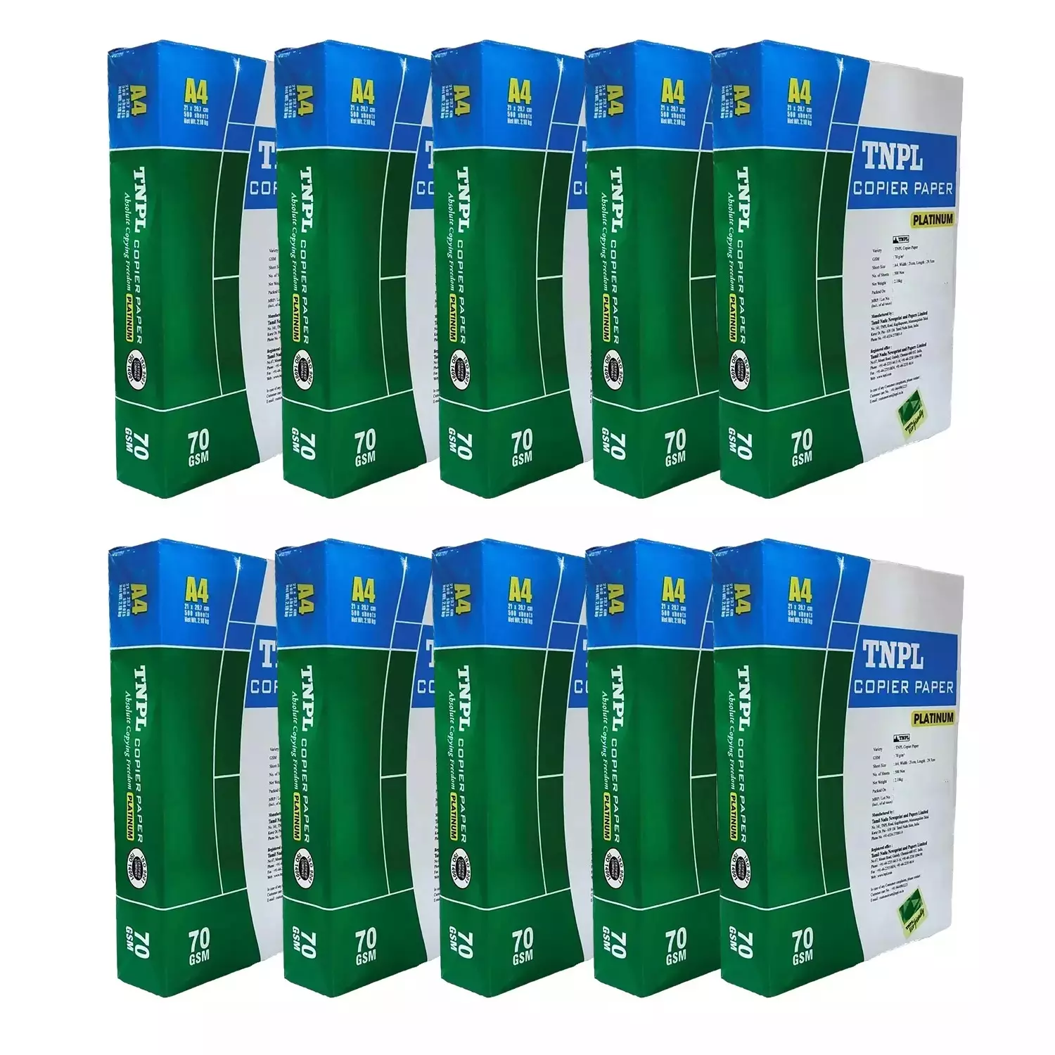 TNPL A4 White Paper 70 GSM - Image 4