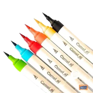 Camlin Brush pen (6 shades)