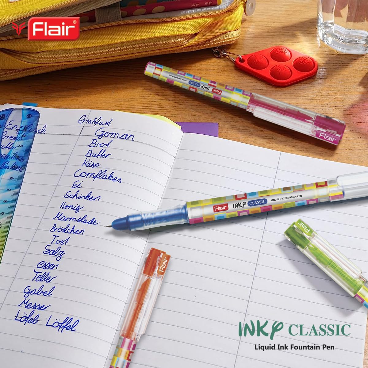 Flair Inky Classic Liquid Ink Fountain Pen - Image 4