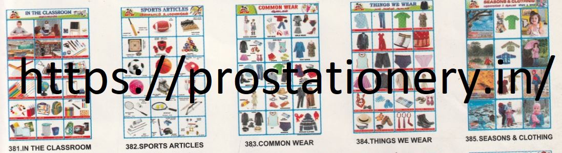 381.In The Classroom ,382.Sports Articles ,383.comman Wear ,384.Things We Wear ,385.Seasons & Clothing