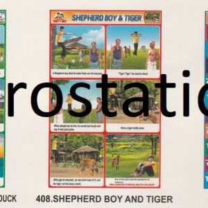 406.An Angel and the Wood Cutter ,407.The Farmer and the Golden Duck ,408.Shepherd Boy and Tiger ,409.Hindi Alphabet ,410.Marathi Alphabets