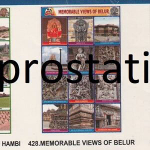 426.Memory Architect of Halebeedu ,427.Memorable Views of Hambi ,428.Maratha Warriors ,429.Memorable Views of Belur, 430.Life History of Shivaji