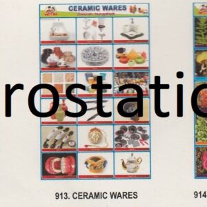 911.World Seas ,912.Wool Products ,913.Ceramic Wares ,914.Insectivours plants ,915.Ancient Tamil Script & Olai Chuvadi