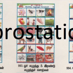 991.Hindi Numbers 1 to 100 ,992.ஒலிப்பு பயிற்சி சொற்கள் ,993.ஓர் எழுத்து & இரண்டு எழுத்து  சொற்கள் ,994.Governors of TamilNadu ,995.Chief Ministers of Indian States